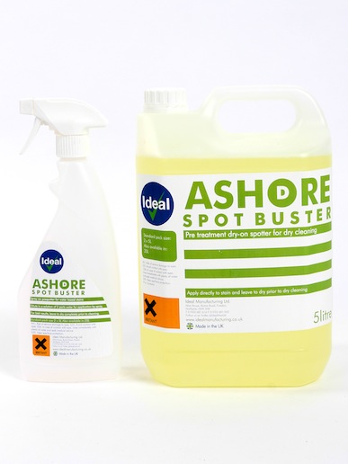 AShore spay dry cleaning chemcials