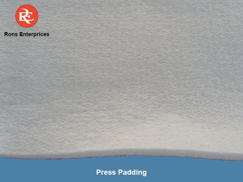 Laundry press padding and cover material